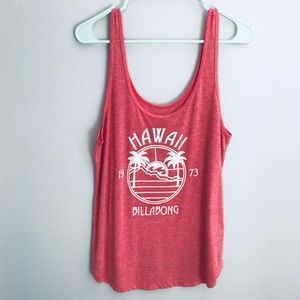 Billabong tank from Hawaii size L, jrs